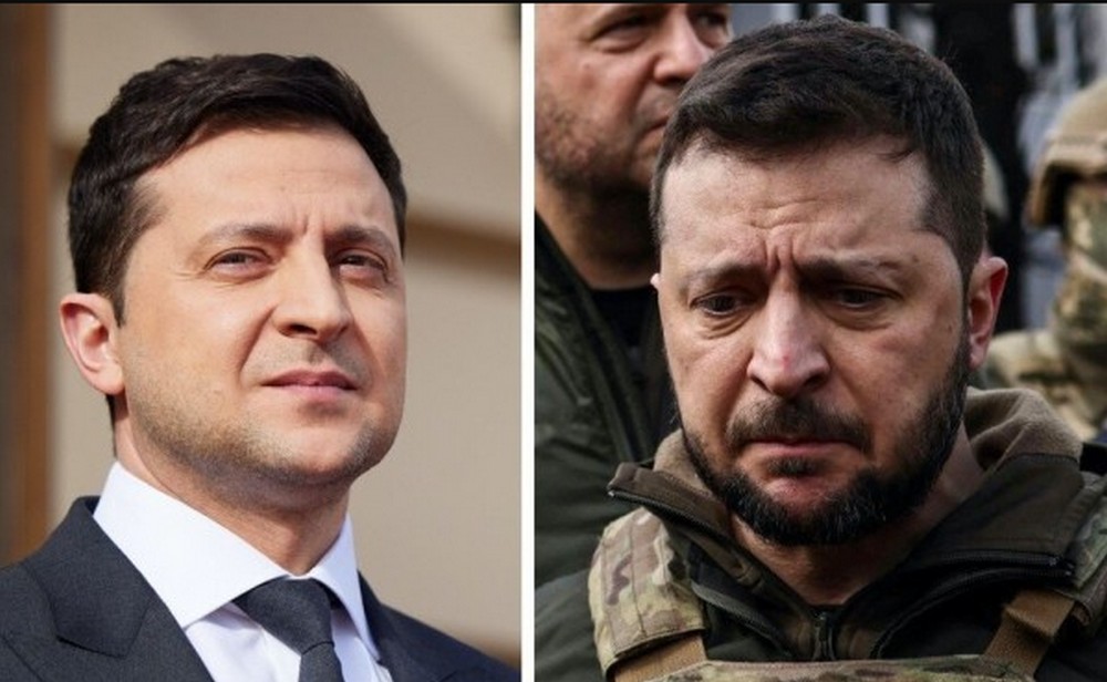 Vladímir Zelensky |:  Líderes políticos al inicio y al final de sus mandatos  Zestradar