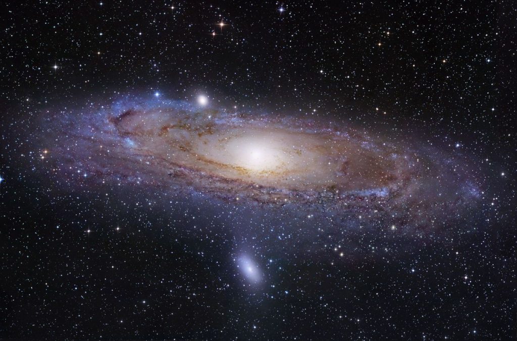 Conoce a Andrómeda |  La Vía Láctea chocará con una galaxia vecina, y es inevitable  Zest Radar: