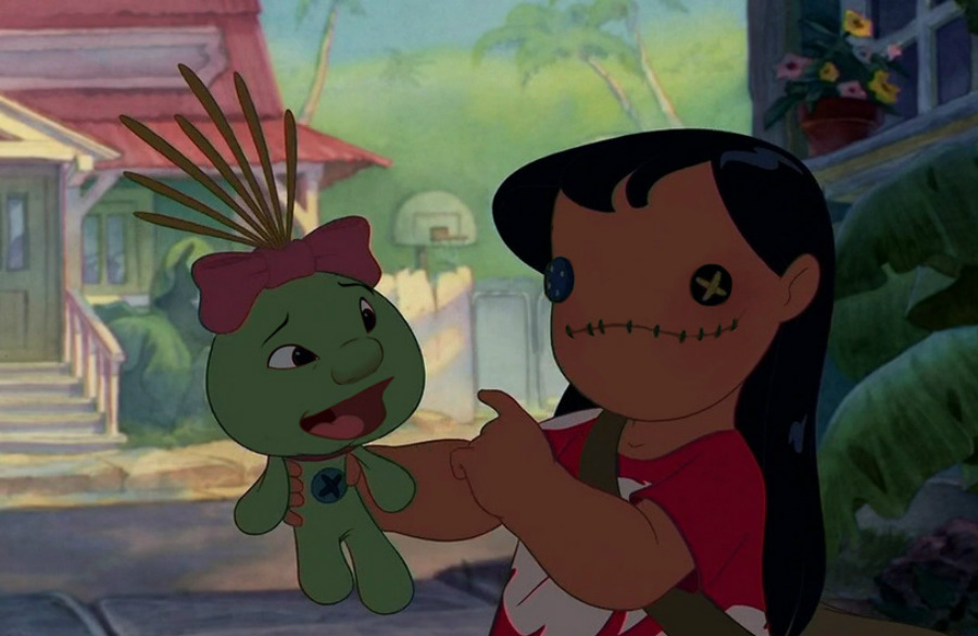 Lilo y Scrump |:  Disney's House of Horrors o cómo se verían los personajes de Disney si usaran Face Swap |  Zest Radar: