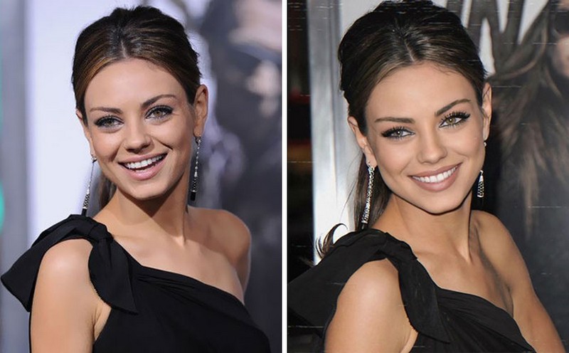 Mila Kunis |:  Goddess.Women retoca a las celebrities y las hace parecer influencers  Zestradar