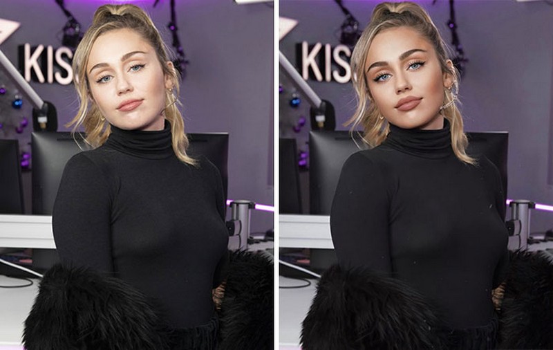 Miley Cyrus |:  Goddess.Women retoca a las celebrities y las hace parecer influencers  Zestradar