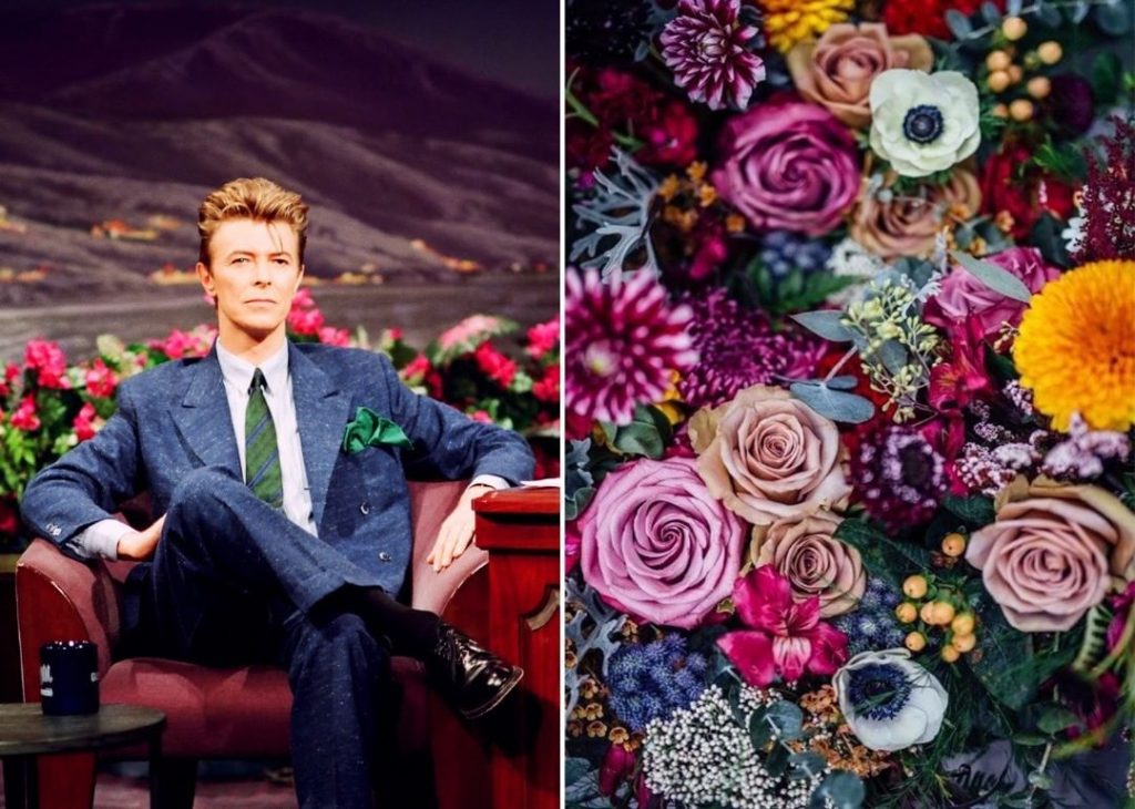 #7 |  David Bowie como Flores |  Zestradar