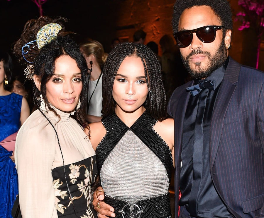 Zoe Kravitz |  11 niños famosos que crecieron para ser más famosos que sus padres |  Zestradar