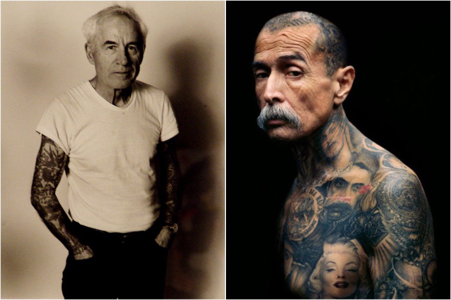 #4 |  Personas mayores tatuadas rudas que lucen Rad AF |  Zestradar