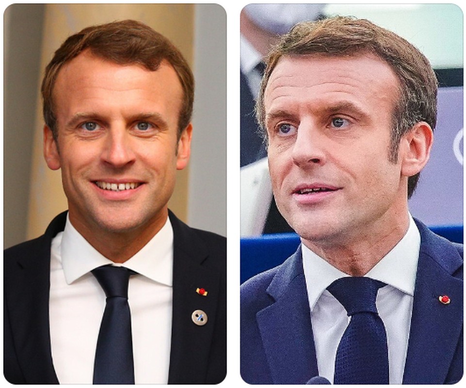 Emanuel Macron |:  Líderes políticos al inicio y al final de sus mandatos  Zestradar