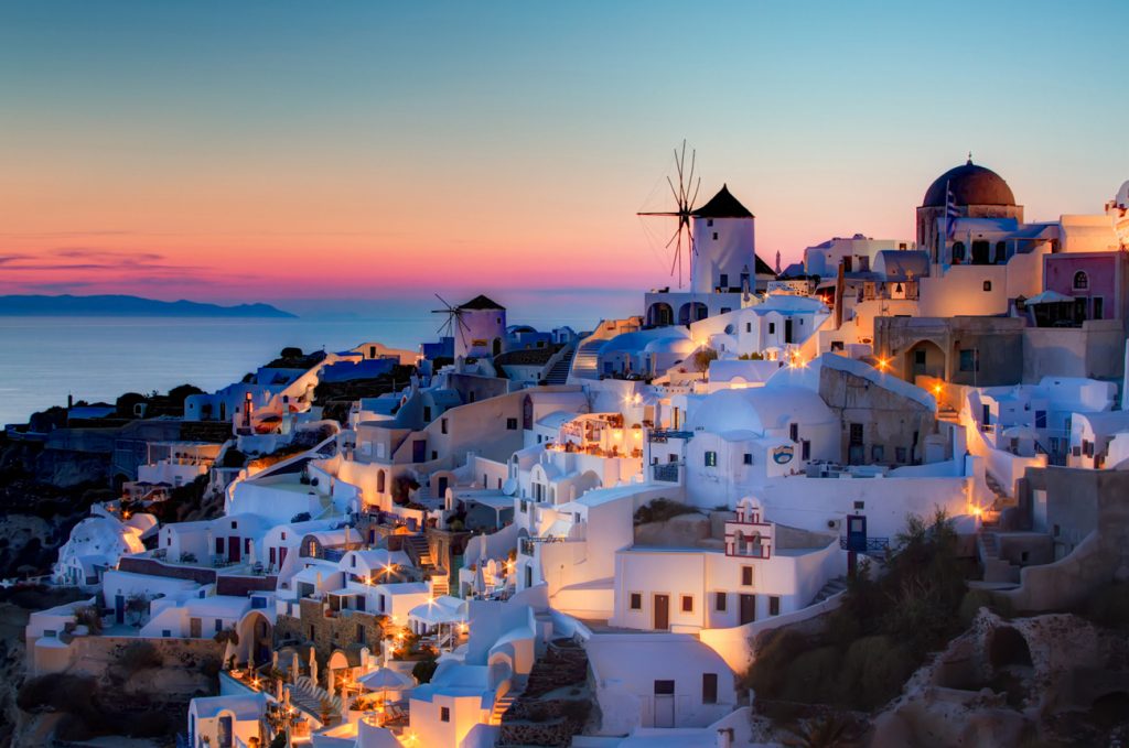 Santorini (Grecia) |:  10 mejores lugares para la puesta del sol en el mundo |  Zestradar