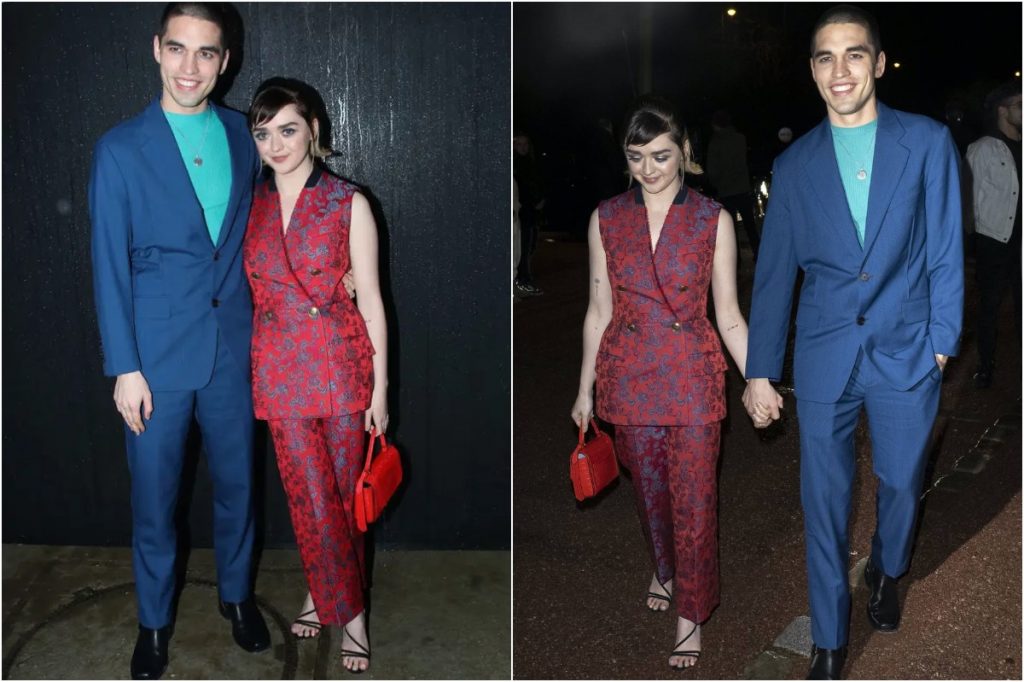 #8 |  Maisie Williams y el outfit a juego de su novio  Zestradar