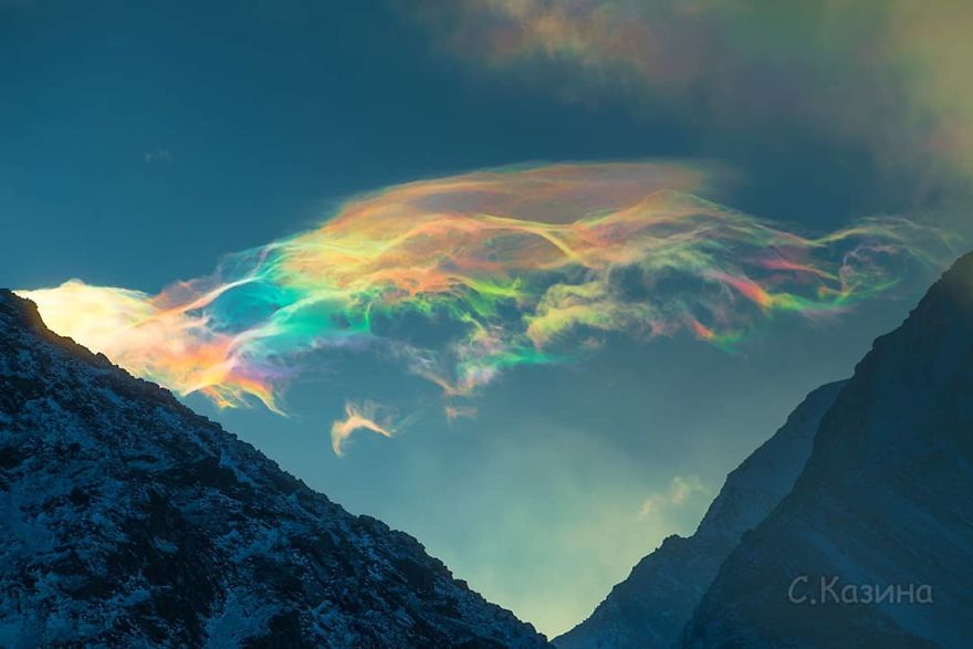 Las fotos de nubes rubias en Siberia han conquistado Internet  Zestradar