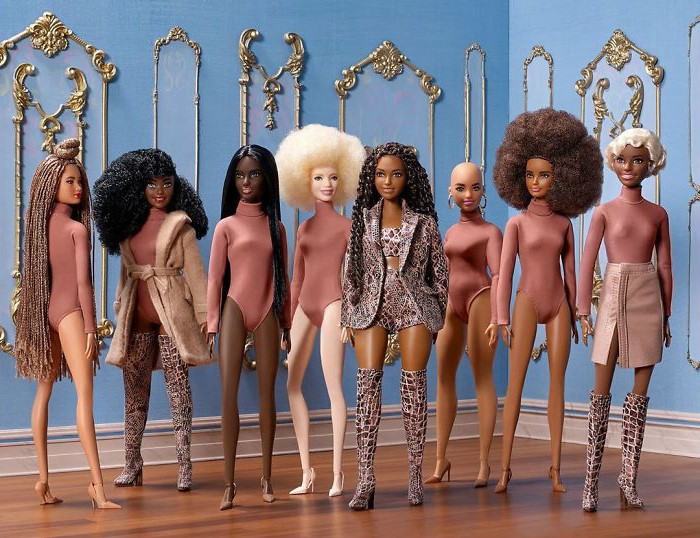 Una nueva línea de 10 muñecas Barbie representa a millones de niñas negras en todo el mundo  Zestradar
