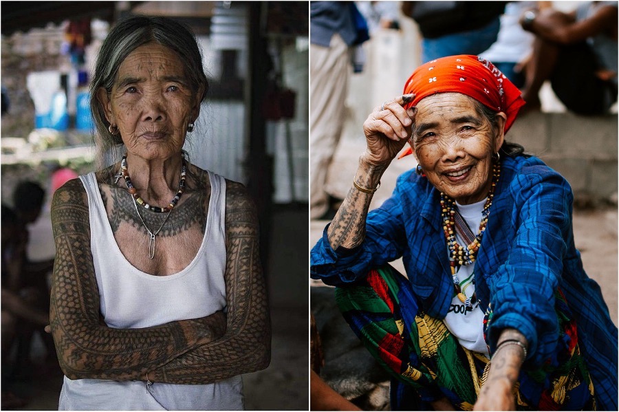 #1  Una mujer de 103 años es la tatuadora tradicional más antigua de Filipinas  Zestradar