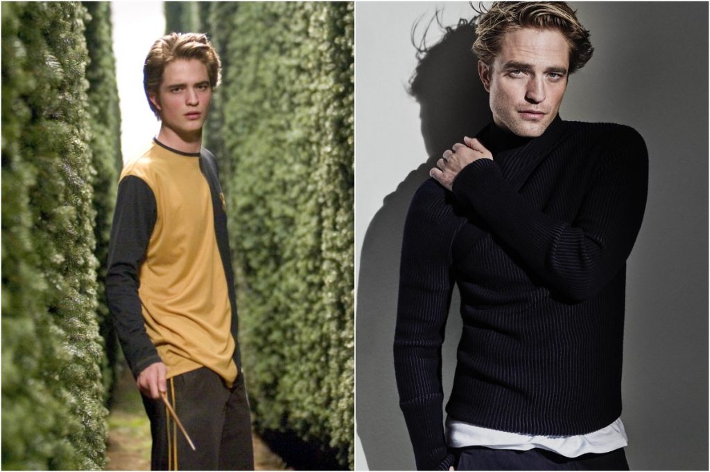 Robert Pattinson como Cedric Diggore  El elenco de Harry Potter.  entonces y ahora |  Zestradar