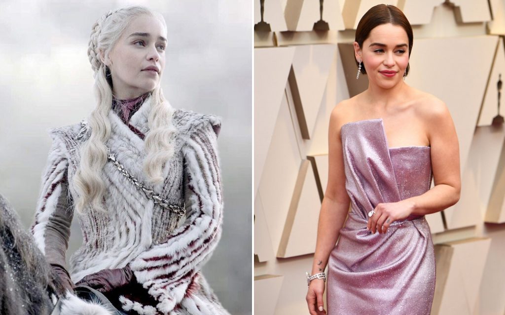 Emilia Clarke-Daenerys Targaryen |:  Actores de 