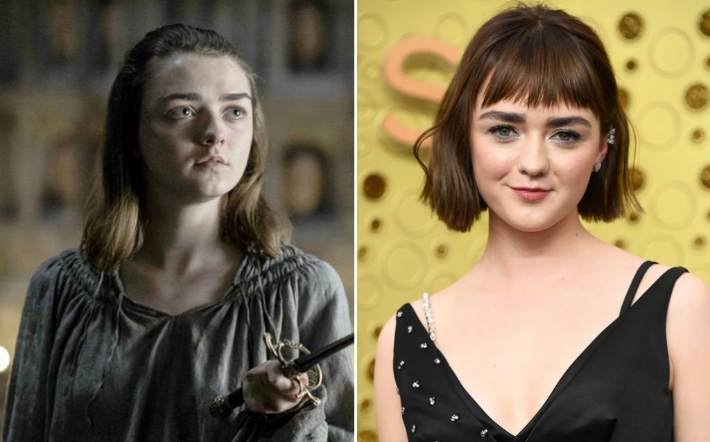 Maisie Williams - Arya Stark |:  Actores de 