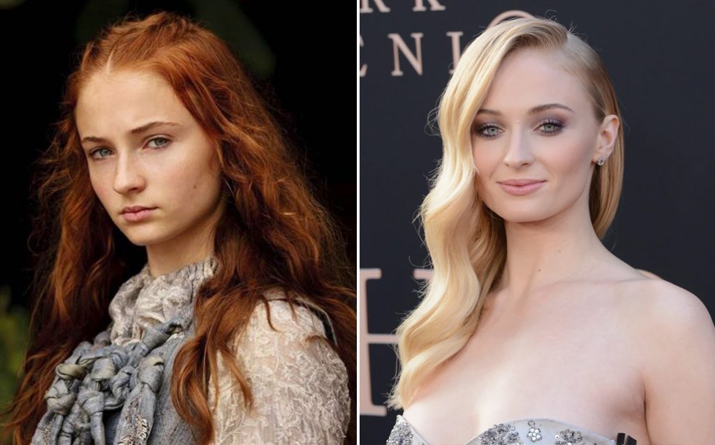 Sophie Turner - Sansa Stark |:  Actores de 