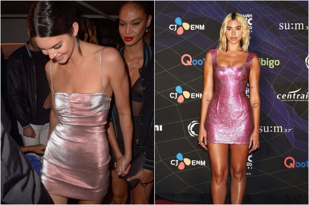 Mini vestido brillante |  ¿Qué estilo prefieres?  Kendall Jenner contra Dua Lipa |:  Zestradar