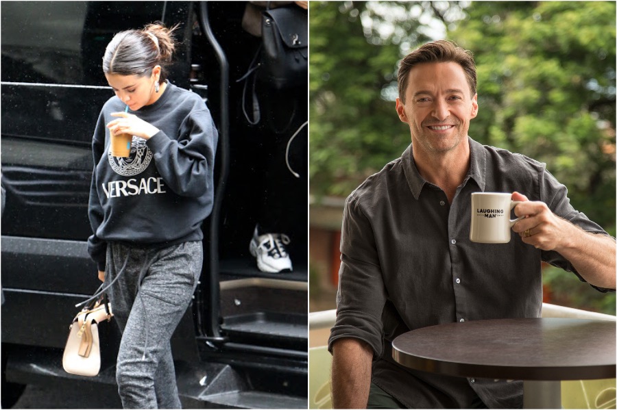 Adicción al café - Selena y Hugh |  Los famosos también tienen hábitos poco saludables  Zestradar