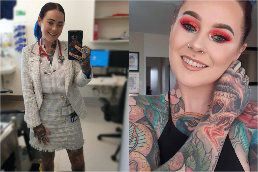 #5  Un médico australiano totalmente tatuado es noticia  Zestradar