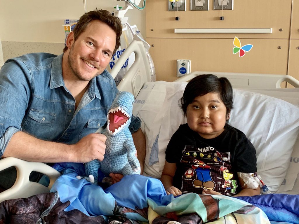 Chris Pratt |  8 superhéroes de películas que también son héroes en la vida real |  Zestradar