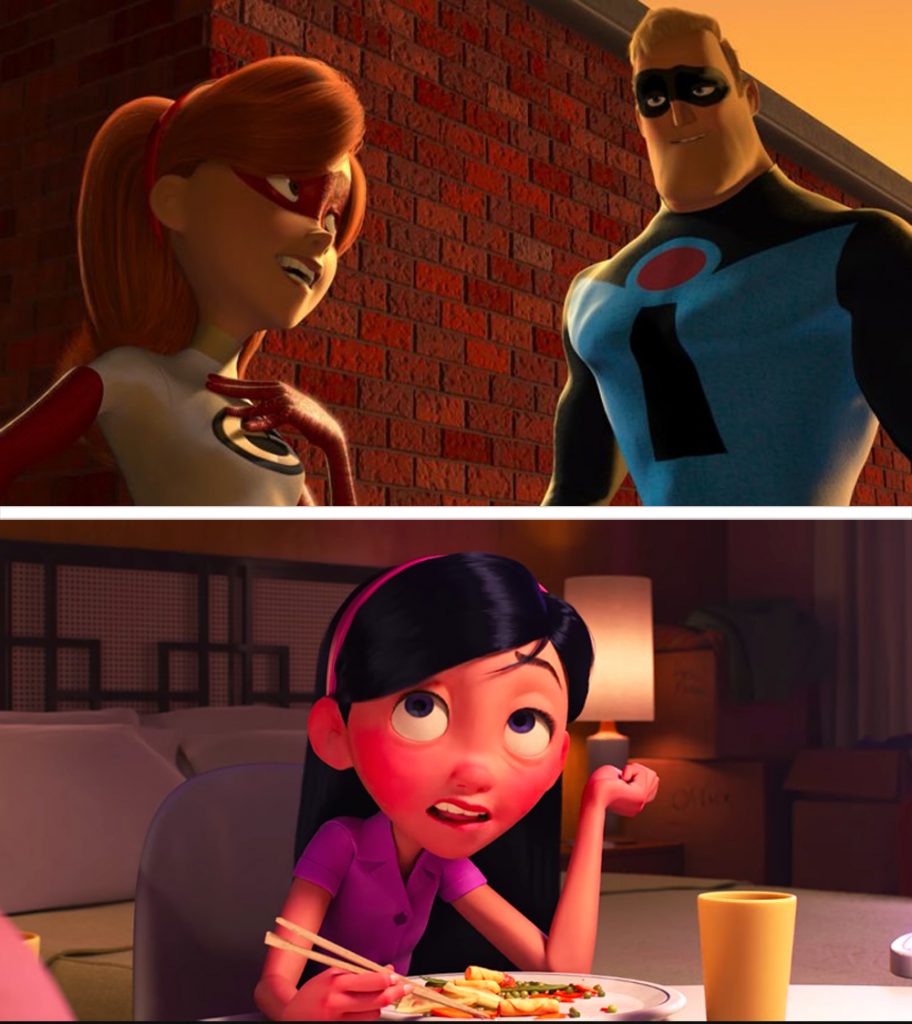 Los Increíbles |:  12 detalles realmente geniales en las películas de Pixar que nadie ha notado hasta ahora |  Zestradar