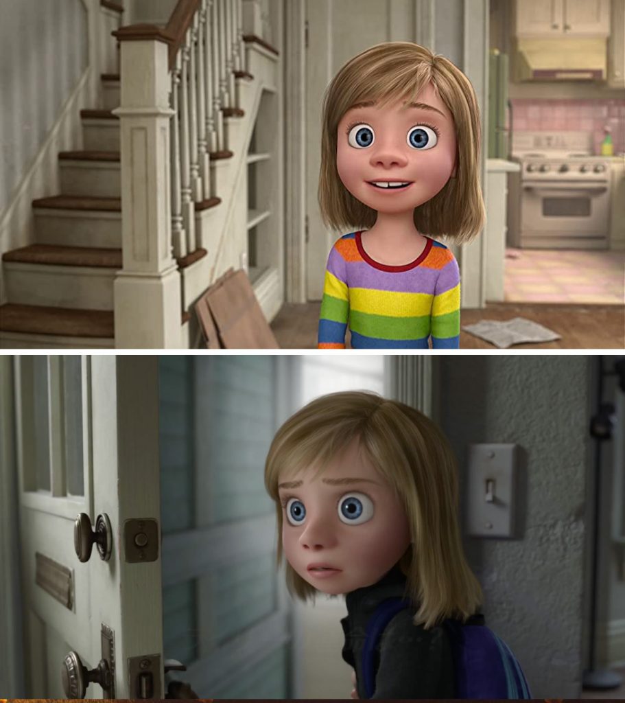 De adentro hacia afuera |:  12 detalles realmente geniales en las películas de Pixar que nadie ha notado hasta ahora |  Zestradar