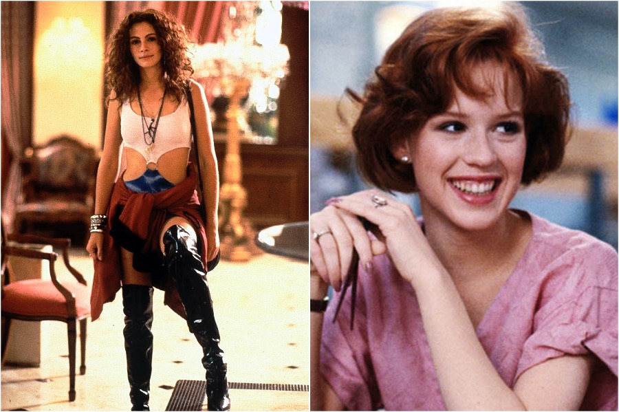 Mujer bonita, Julia Roberts - Molly Ringwald |:  No vas a creer los famosos actores que han transformado  Zestradar