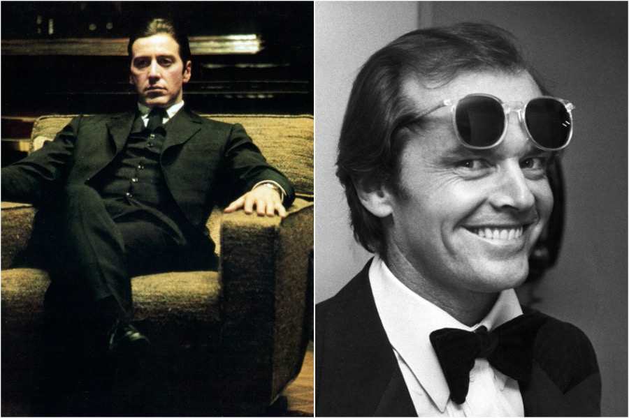 El Padrino, Al Pacino - Jack Nicholson |:  No vas a creer los famosos actores que han transformado  Zestradar