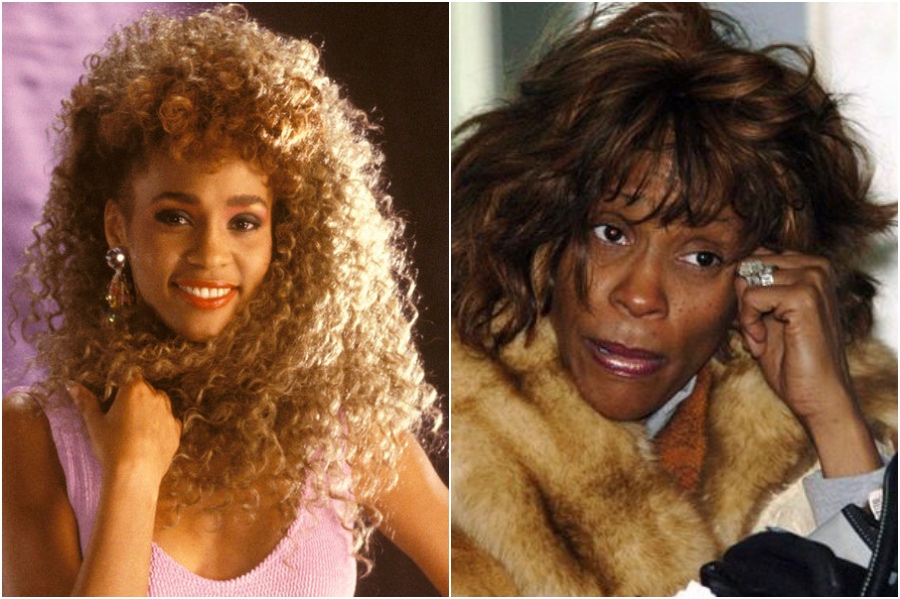 Whitney Houston |:  7 celebridades que no pudieron vivir con su fama |  Zestradar