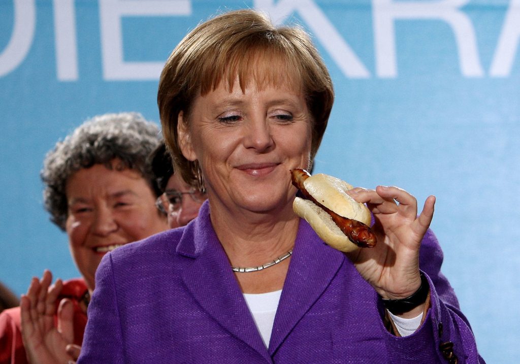 Ángela Merkel |:  Menú presidencial.  comidas favoritas de los líderes mundiales |  Zestradar