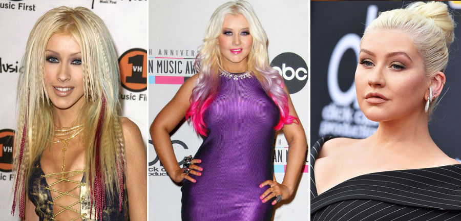 Cristina Aguilera |:  Cómo cambiaron 9 cantantes icónicos en las últimas décadas ZestRadar