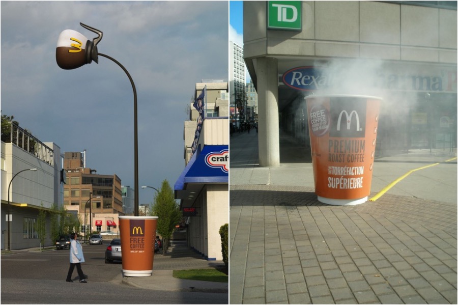 Una taza de café  Los mejores y creativos anuncios de McDonald's |  Zestradar