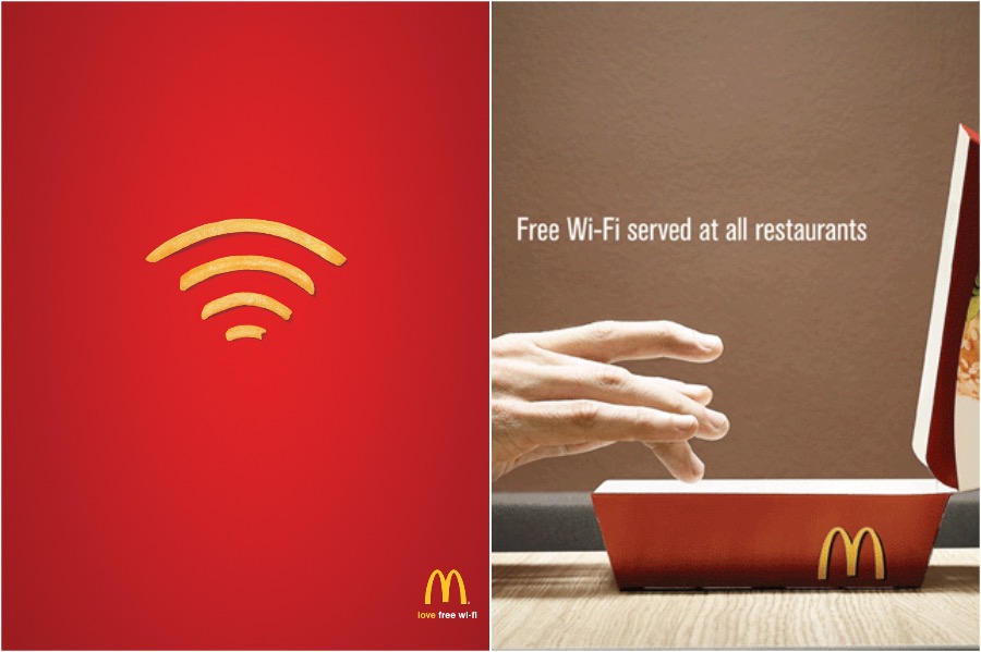 Usando cada oportunidad  Los mejores y creativos anuncios de McDonald's |  Zestradar