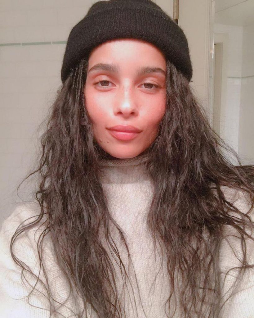 Zoe Kravitz |  10 mejores selfies de celebridades de 2019 |  Zest Radar: