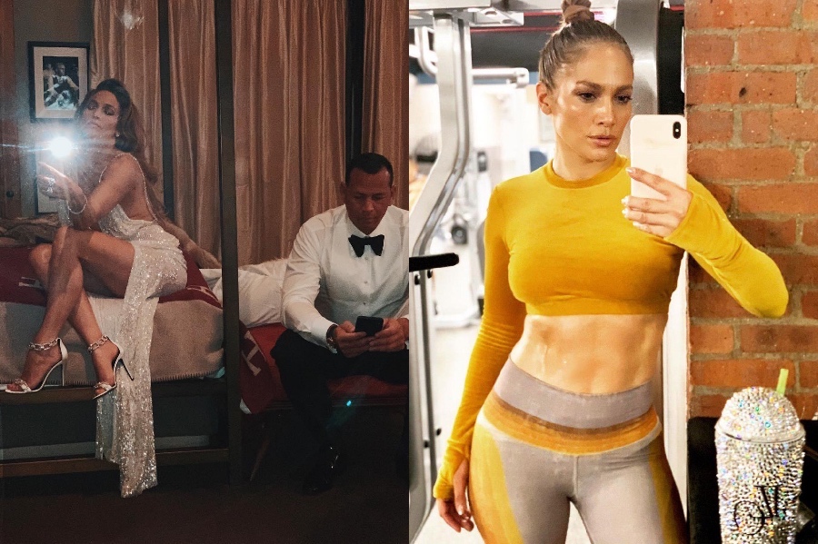 JLo |:  10 mejores selfies de celebridades de 2019 |  Zest Radar: