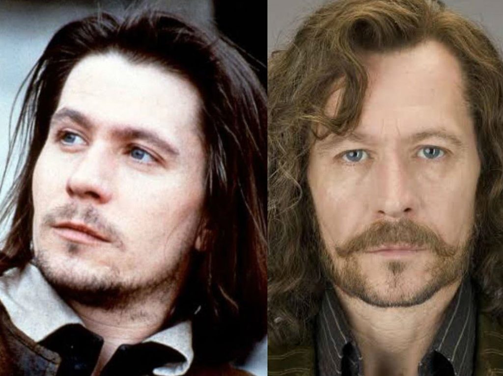 Gary Oldman/Sirius Black |:  Actores mayores de Harry Potter en sus fotos mucho más jóvenes  Zest Radar: