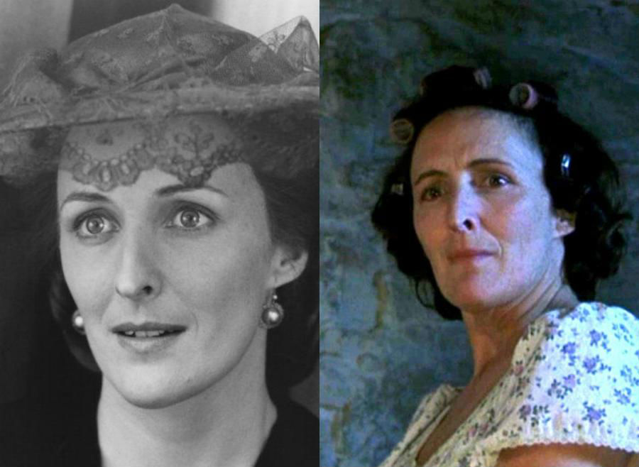 Fiona Shaw/Petunia Dursley |:  Actores mayores de Harry Potter en sus fotos mucho más jóvenes  Zest Radar: