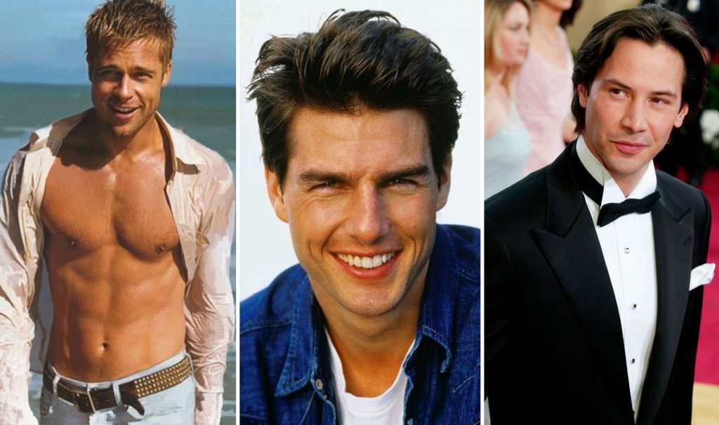 1990 |  Desde los años 50 hasta ahora.  cómo ha cambiado la belleza masculina con el tiempo |  Zestradar