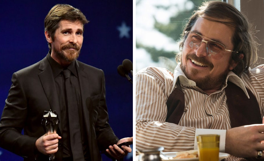 Christian Bale-Ali Weissman |:  10 personajes de películas 