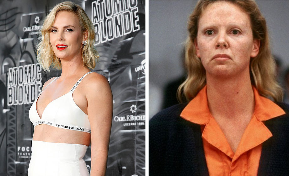 Charlize Theron - Eileen Wuornos |:  10 personajes de películas 