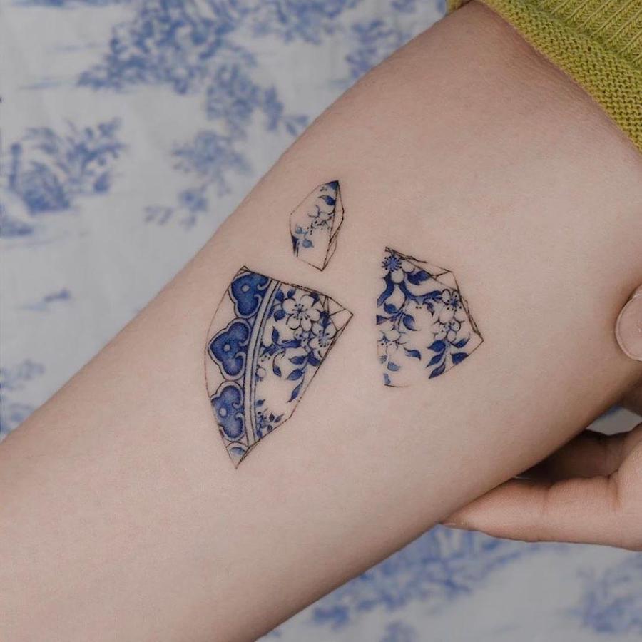 #9 |  Porcelana china, pero hazte un tatuaje.  Zestradar