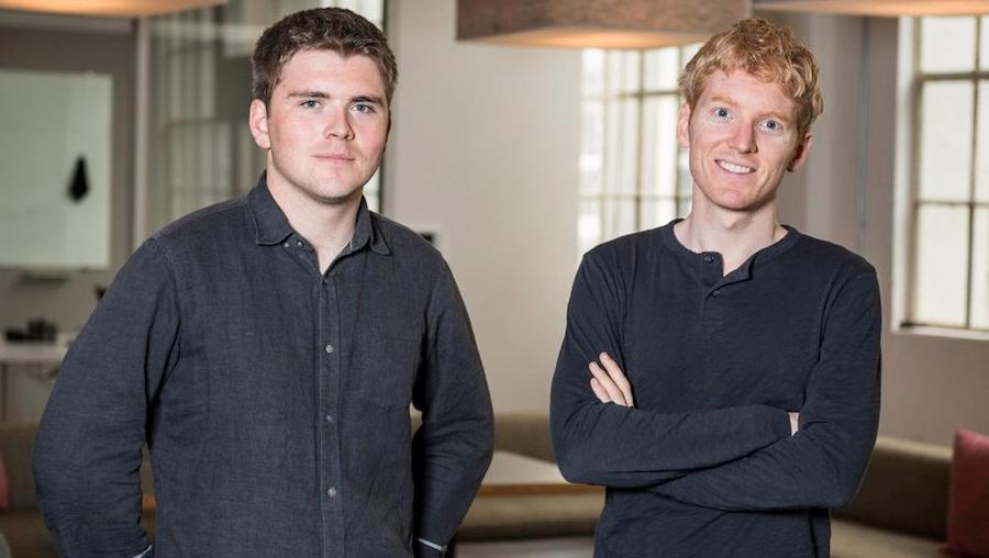 John y Patrick Collison: 3.200 millones de dólares cada uno |  Los 10 multimillonarios más jóvenes del mundo 2020 |:  Zestradar