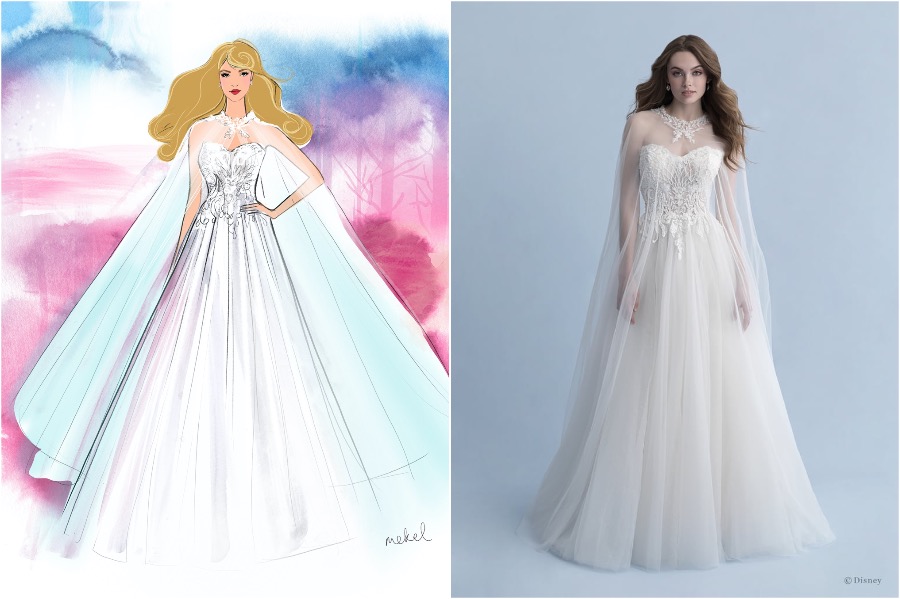 aurora |:  Ya salió la colección de vestidos de novia de Disney  Zestradar