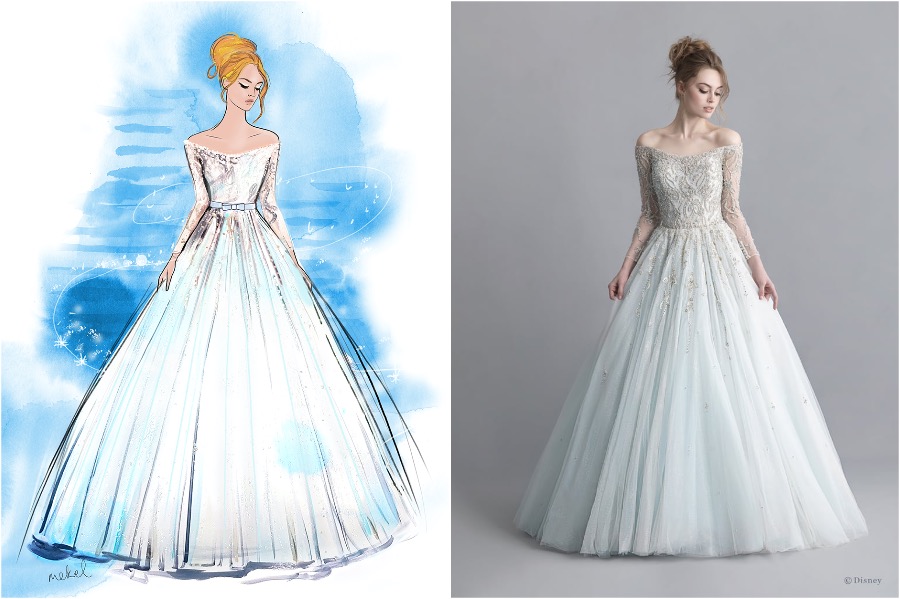 Cenicienta |:  Ya salió la colección de vestidos de novia de Disney  Zestradar