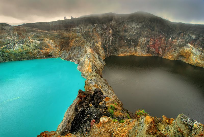 Lagos de cráter |  10 de los fenómenos naturales más surrealistas de la Tierra |  Zestradar