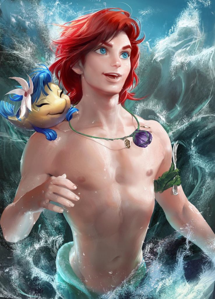 ariel |  Increíbles transformaciones de dobladores de género de tus personajes favoritos  Zestradar