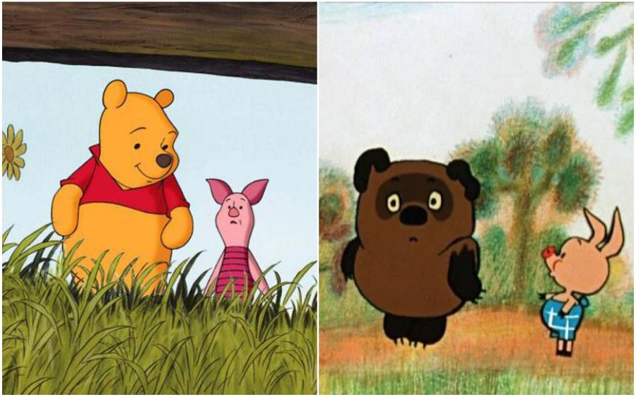 Winnie the Pooh (EE. UU.) - Winnie the Pooh (Rusia) |:  Tus personajes de dibujos animados favoritos son tan diferentes en otros países  Zest Radar: