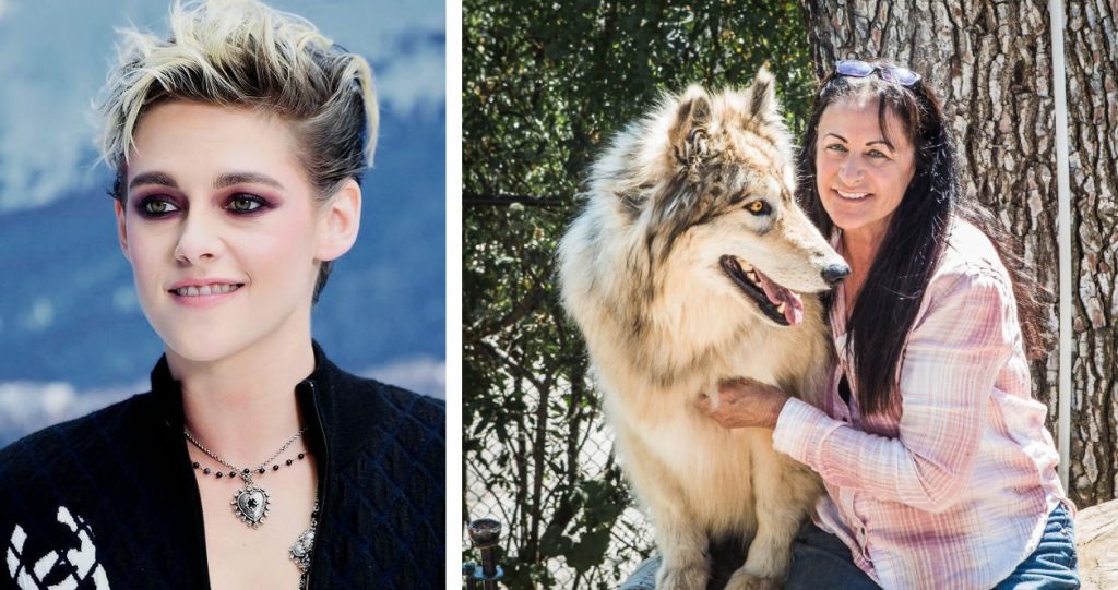 Kristen Stewart - El lobo |  10 celebridades con mascotas realmente extrañas |  Zestradar