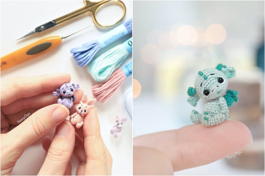 #3 |  Un artista ruso ha creado adorables pequeñas criaturas de peluche amigurumi  Zestradar