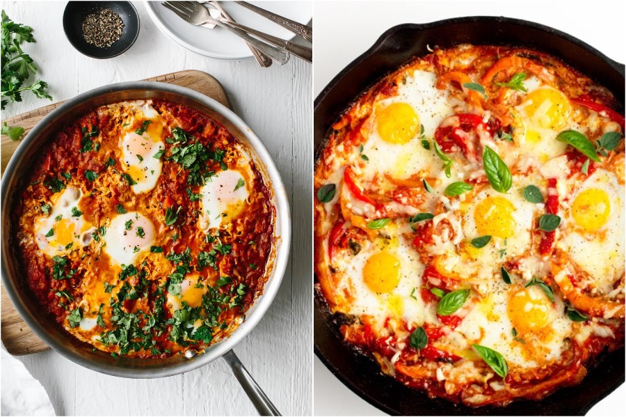 Huevo Horneado Portugués |  10 mejores ideas rápidas y fáciles para el desayuno y la cena |  Zestradar