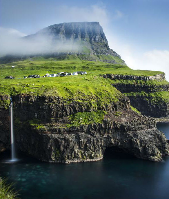 Gasadalur, Islas Feroe |:  Estos son quizás los pueblos más bonitos de la Tierra  Zestradar
