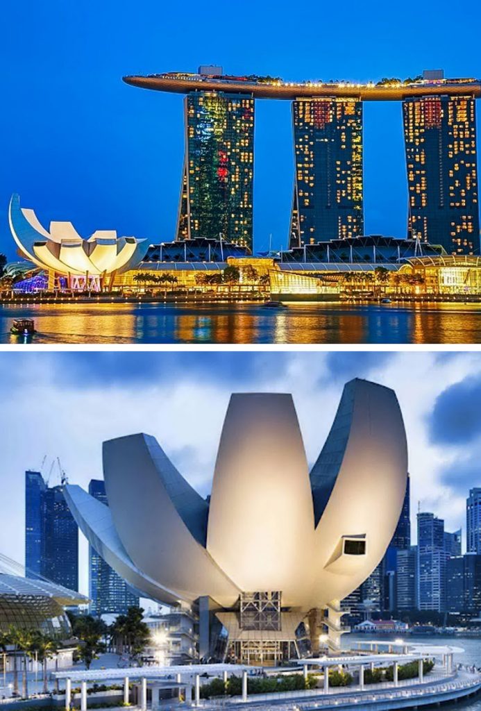 Museo de Arte y Ciencias (Singapur) |:  8 edificios increíbles que parecen sacados de un universo paralelo  Zestradar